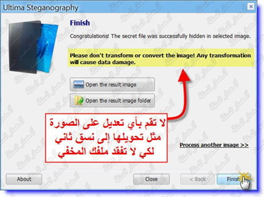 إخفي ملف سري للغاية داخل صورة مع برنامجUltima Steganography   144281102