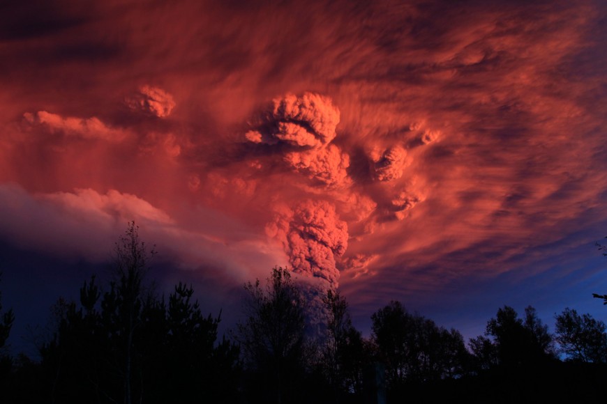 ثورة بركان بوييهو في تشيلي 526425488