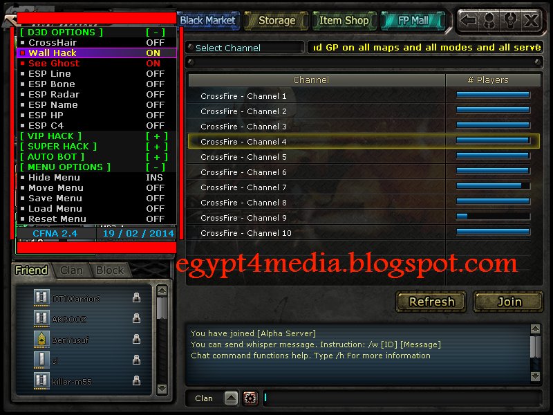 هاكات كروس فاير , حصريا الهكر المنتظر FAP VIP الخاص للعبة الشهيرة كروس فير هكر به الكثير من المميزات بتاريخ 8/3/2014 230337586