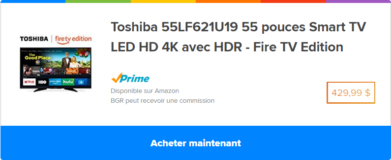  عرض تلفزيونات Toshiba 4K المزودة بخاصية Fire TV بثمن 299,99 دولار 798254720