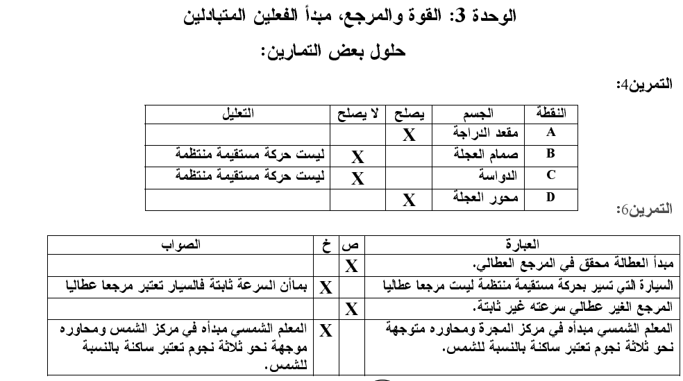 السنة الاولى جدع مشترك علمي 285663454