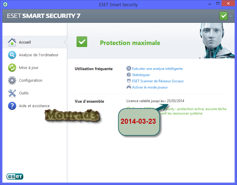 ESET Smart Security + السيريال 911752587