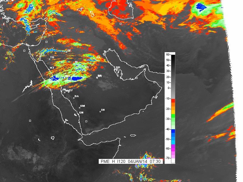 متابعة الاجواء في بلاد الشام وشبه الجزيرة العربية حتى 15 يناير 2014  651690954