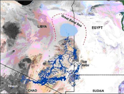 نهر يجرى تحت ارض مصر ( صحراء غربية ) 105238845