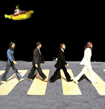 the beatles HUMOR Beatlesinspace