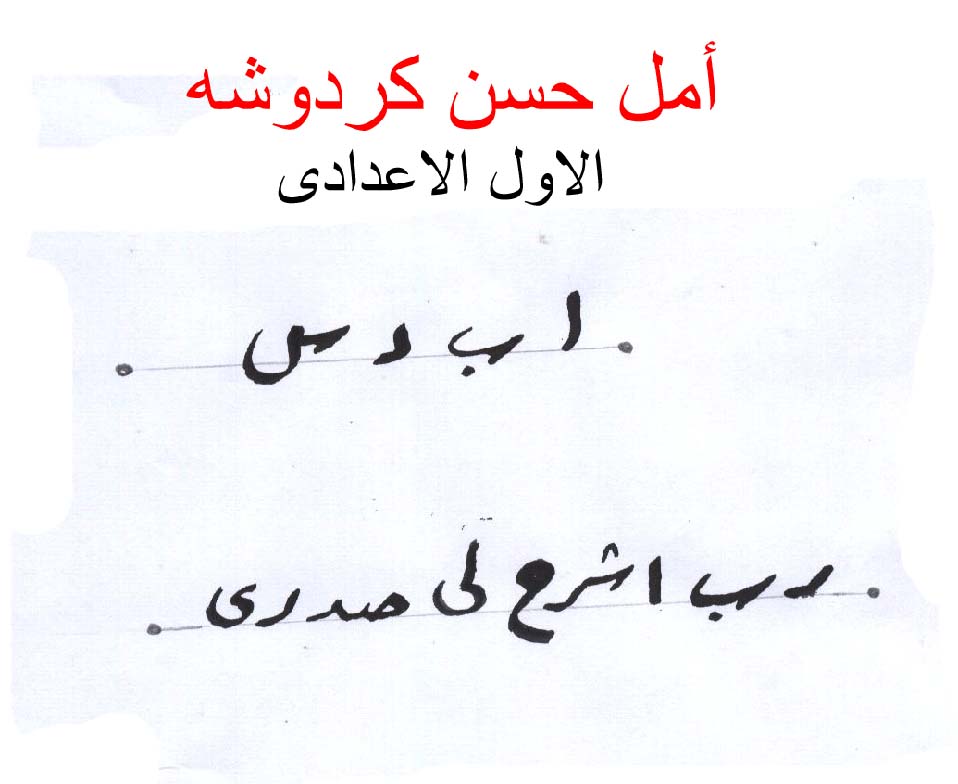 اعمال الطلبه المشاركين فى تدريبات الخط والرسم بالجمعيه 176584429