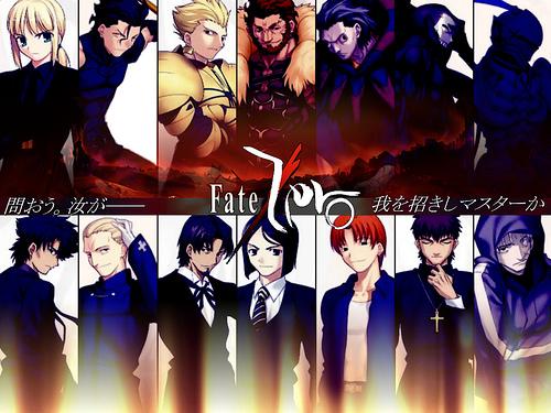 حلقات الأنمي الشهير Fate zero الذي نال أكبر نسبة مبيعات بعد ناروتو شيبودن  579490521