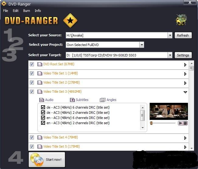 برنامج نسخ افلام الفيديو الى اقراص دى فى دى DVD-Ranger 3.7.0.1 413987782