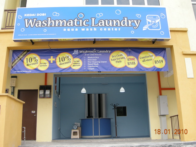 [Tmn Puncak Jalil] Kedai Dobi Washmatic Laundry Kini Dibuka 2795238