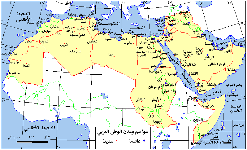 خرائط العالم العربي 503345563