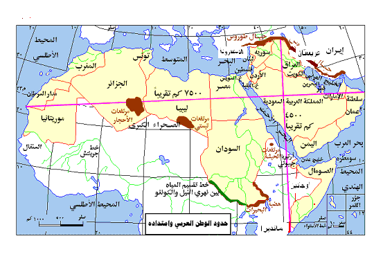 خرائط العالم العربي 551706692