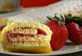 وصفات لحلويات مختلفه !! Swiss-roll