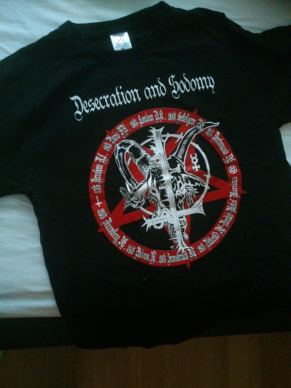 Vk Archgoat/Back Witchery Tour Shirt in Medium Uybwx5dk3qe