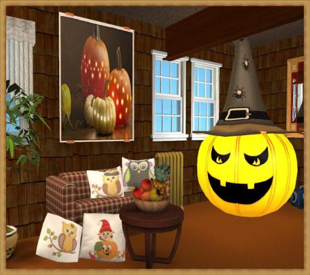 Autumn Gift Halloween & Thanksgivingpictures Rxer494d813x