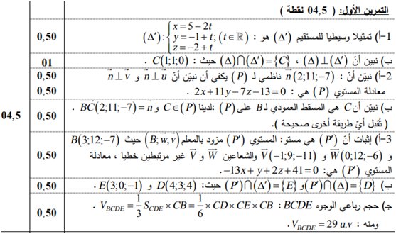 الهندسة الفضائية في البكالوريا ( علوم تجريبية) 130513689