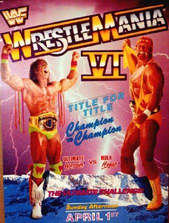 WrestleMania 4 W100297169