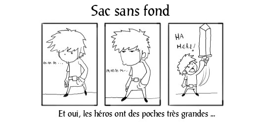 bd parodie de rpg Sac