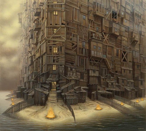 Fantastic photos of Jacek Yerka - Art photos