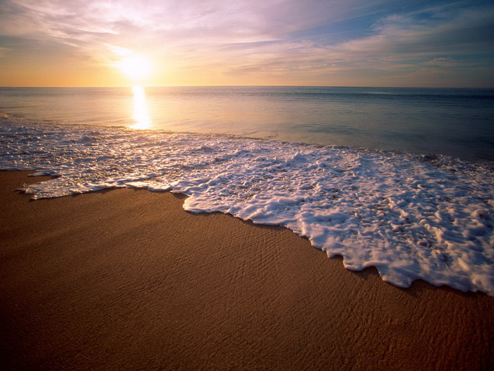 Hoàng hôn cực đẹp Sunshine-on-beach12