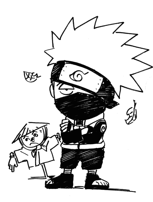 Personajes chibi ChibiKakashi