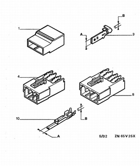 [FICHE PRATIQUE] les connecteurs de la 405 T_953_male_2.8mm