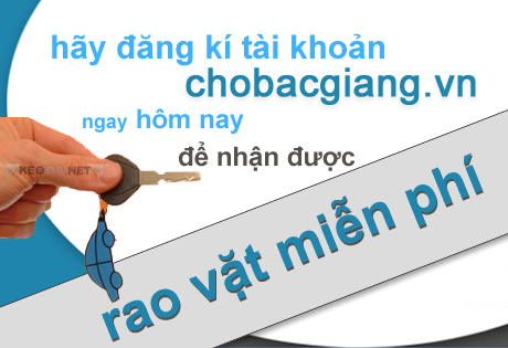 Thông báo quang cáo TIN VIP và đặt BANNER Chobacgiang