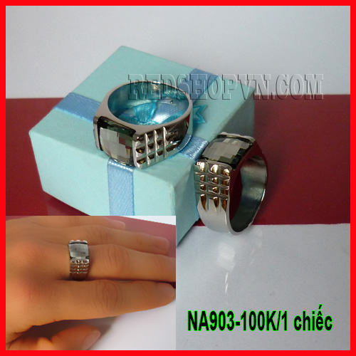 Nhẫn Inox Nam mới lạ độc đáo, đủ mọi phong cách thời trang. NA903-100