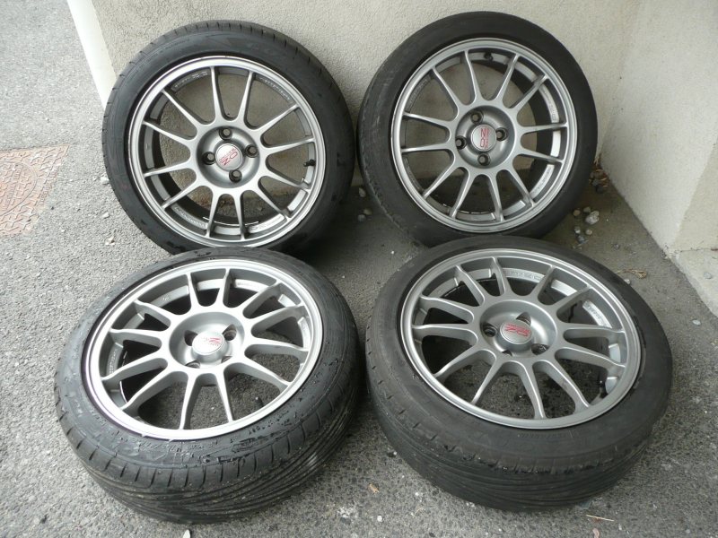 [VeNDS] 4 jantes OZ Superleggera 7x16" ET37 4x100 avec GSD3 Oz1