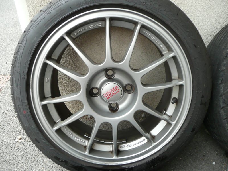 [VeNDS] 4 jantes OZ Superleggera 7x16" ET37 4x100 avec GSD3 Oz5