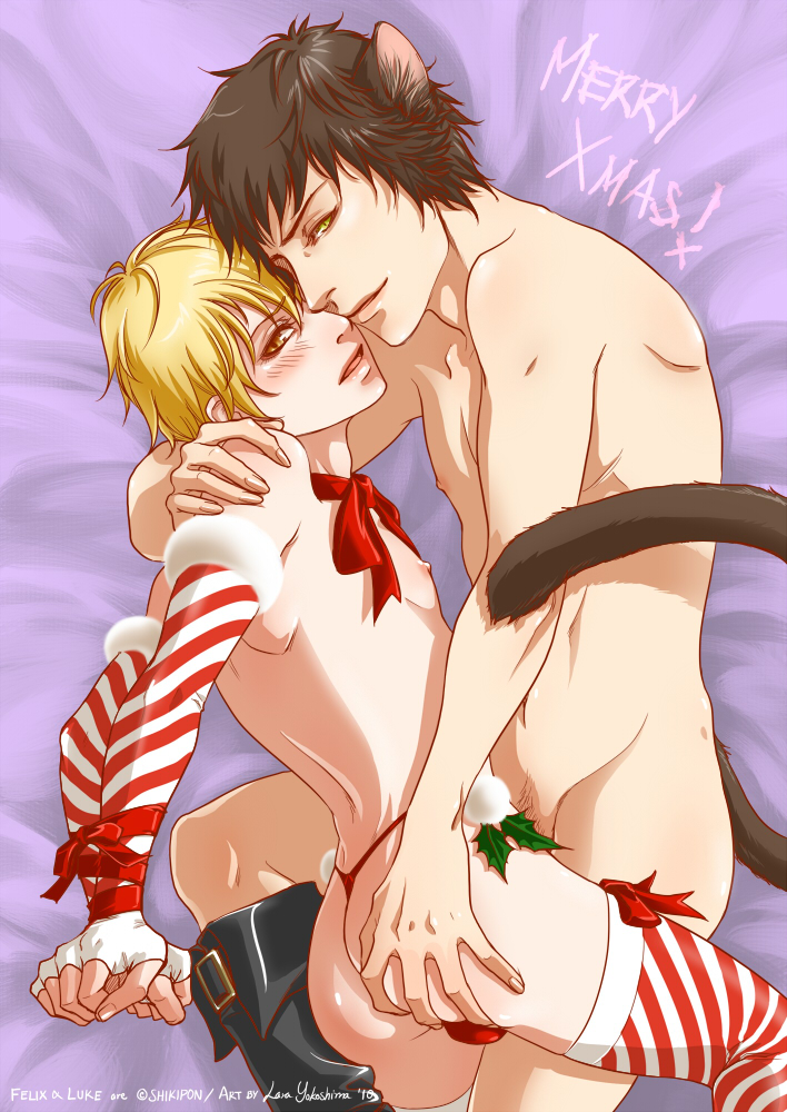 Image délirante! - Page 3 No_series-_christmas_neko