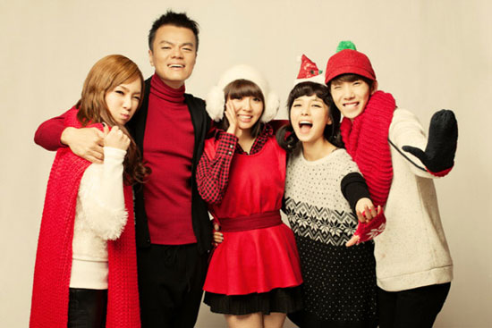 JYP Nation – This Christmas music video & pics Korea-jyp-xmas-1