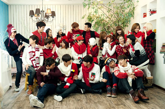 JYP Nation – This Christmas music video & pics Korea-jyp-xmas