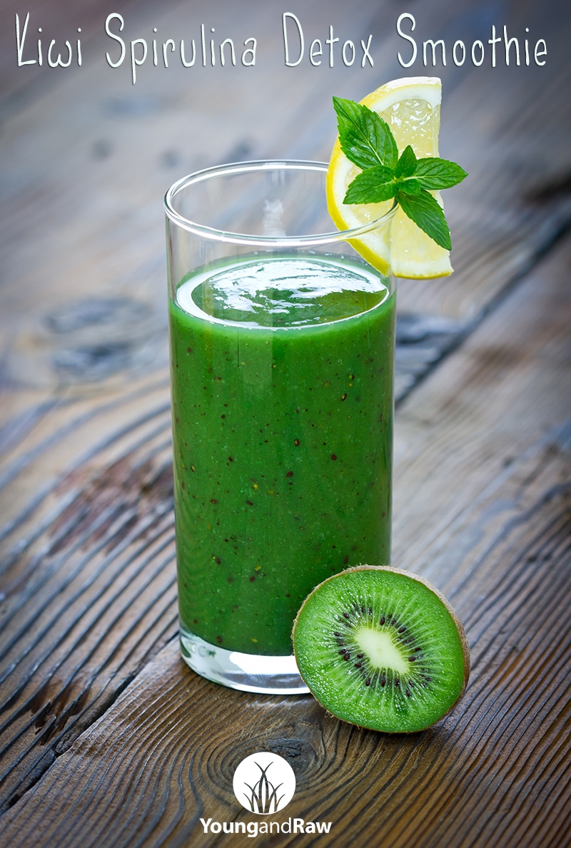 Kiwi Spirulina Detox Smoothie Kiwi-Spirulina-Detox-Smoothie