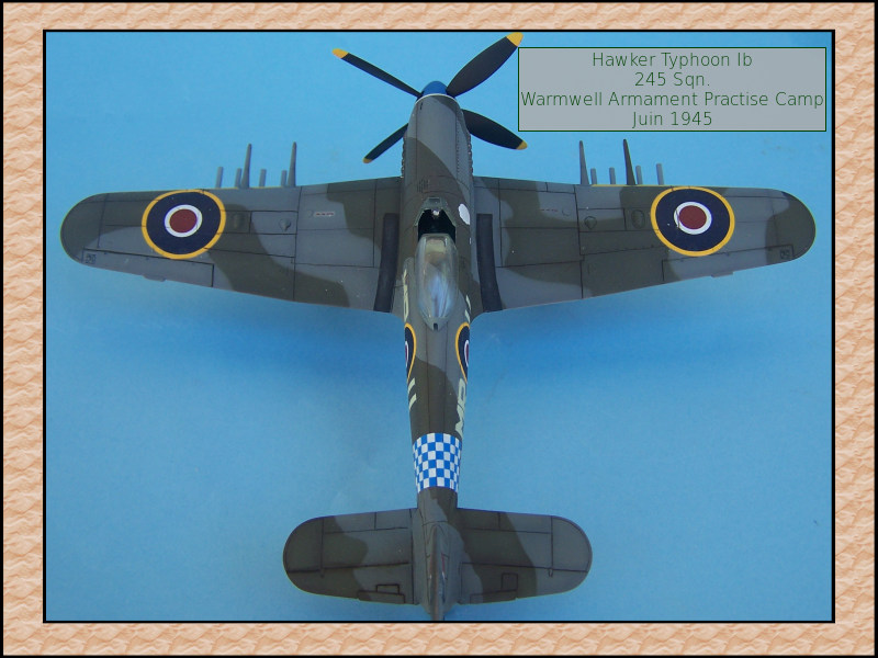 [Academy et aviaeology] Hawker typhoon mk Ib du 245 Sqn. Mon32