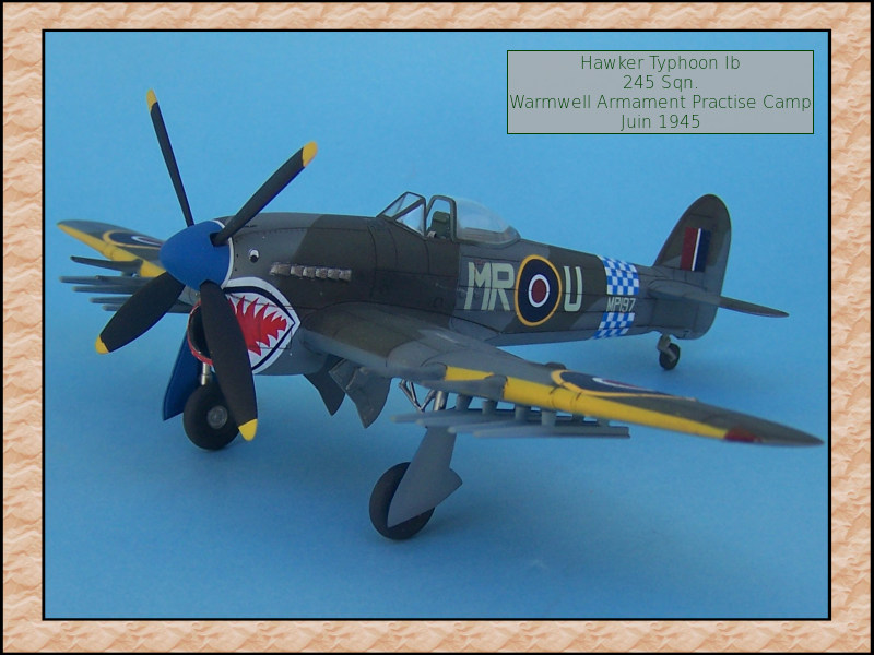 [Academy et aviaeology] Hawker typhoon mk Ib du 245 Sqn. Mon35