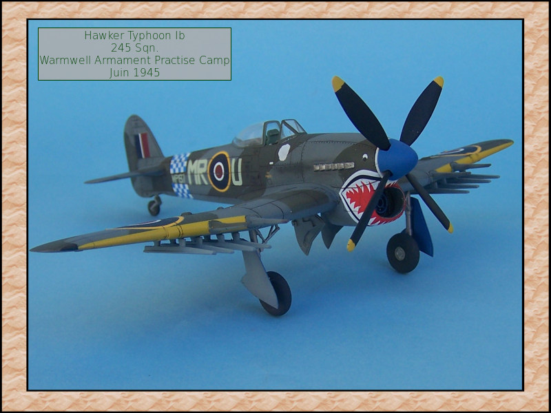 [Academy et aviaeology] Hawker typhoon mk Ib du 245 Sqn. Mon38