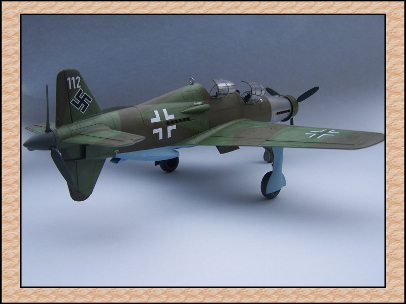 Tamiya Dornier 335A-12 allemand (non),  américain (non plus) britannique (oui!) Mon56