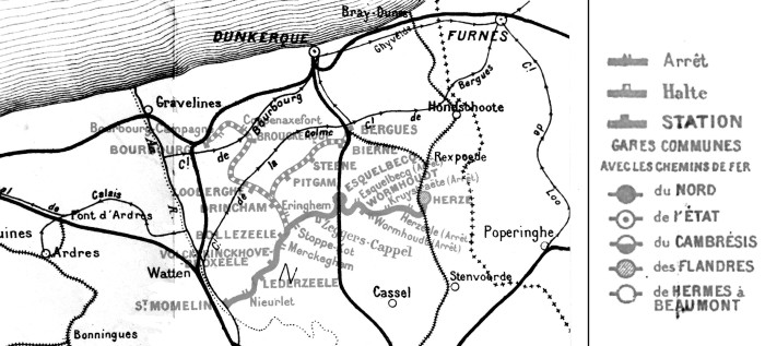 Oude spoor- en tramlijnen in frans-vlaanderen Carte_train