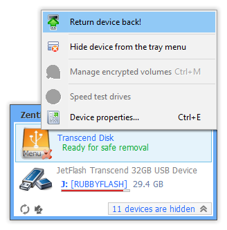 Zentimo xStorage Manager 1.9.6.1257 (x86-x64) Multi [Gestiona tus pendrive]  Return_device_back