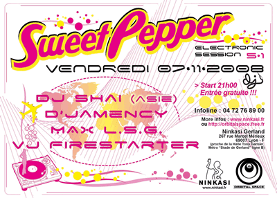 SWEET PEPPER 5.1 @ Ninkasi Gerland - Lyon -  07/11/2008 Sp_07_11_08