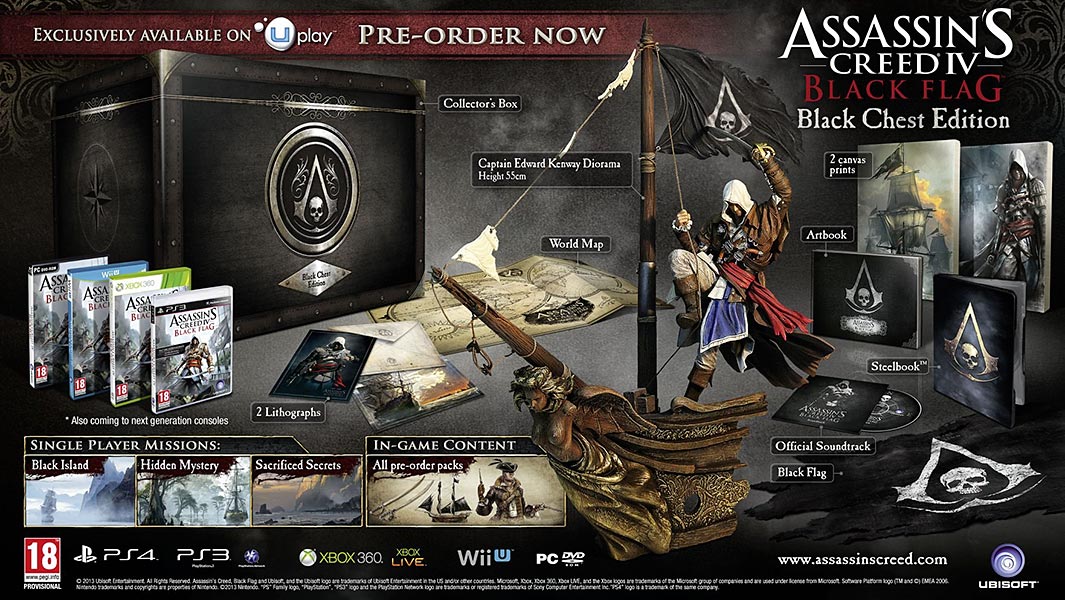 Assassin's Creed (Multi) 2007 Game-AC4-BlackChest