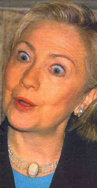 The Really Truly Hillary Gallery   The Ultimate Online Archive of Unflattering Hillary Clinton Photo Hillary13
