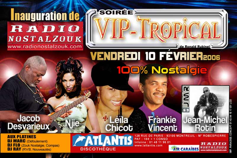 VENDREDI 3 FEV. VIP-TROPICAL A L'ATLANTIS (Nouvelle adresse) ATL10FEVlight