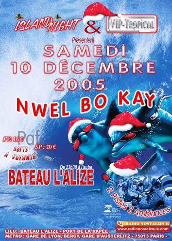 SAMEDI 10 DECEMBRE GRANDE SOIREE ISLAND NIGHT / VIP-TROPICAL IslandFACE140