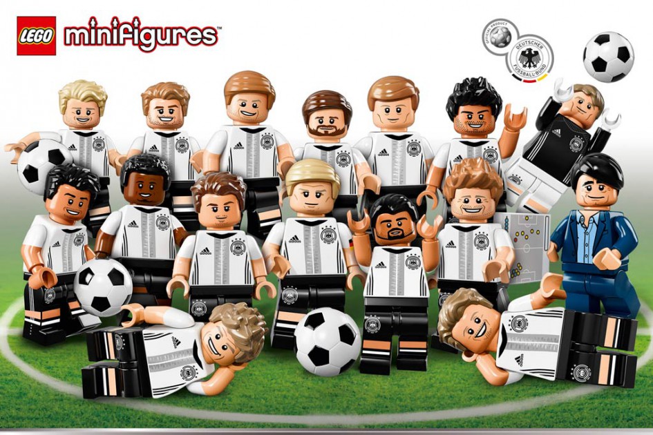 Collectible minifigures "Die Mannschaft" 71014 Lego-minifigures-die-mannschaft-dfb-71014-945x630