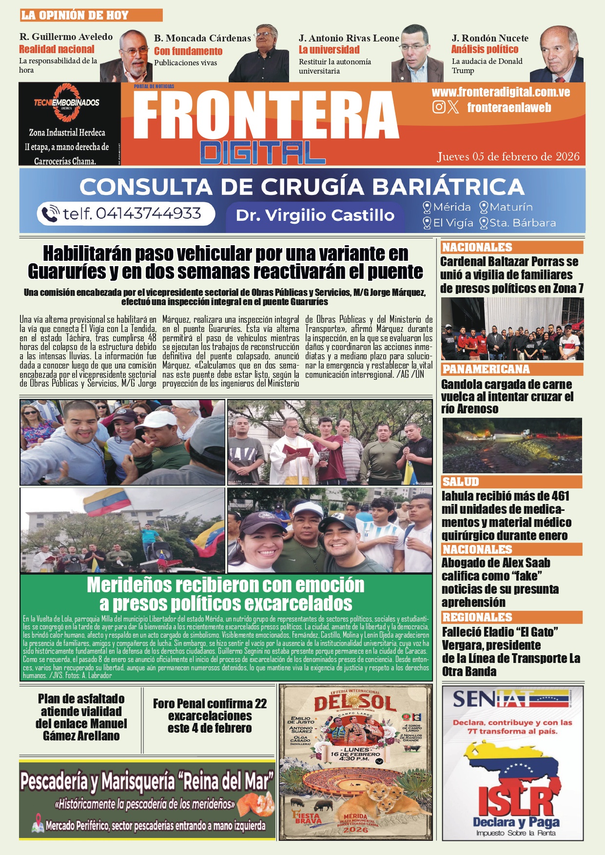 Frontera Mérida
