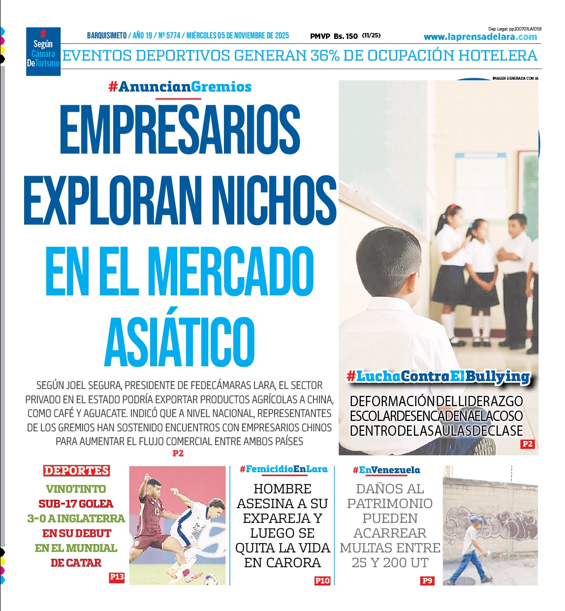 Prensa de Lara