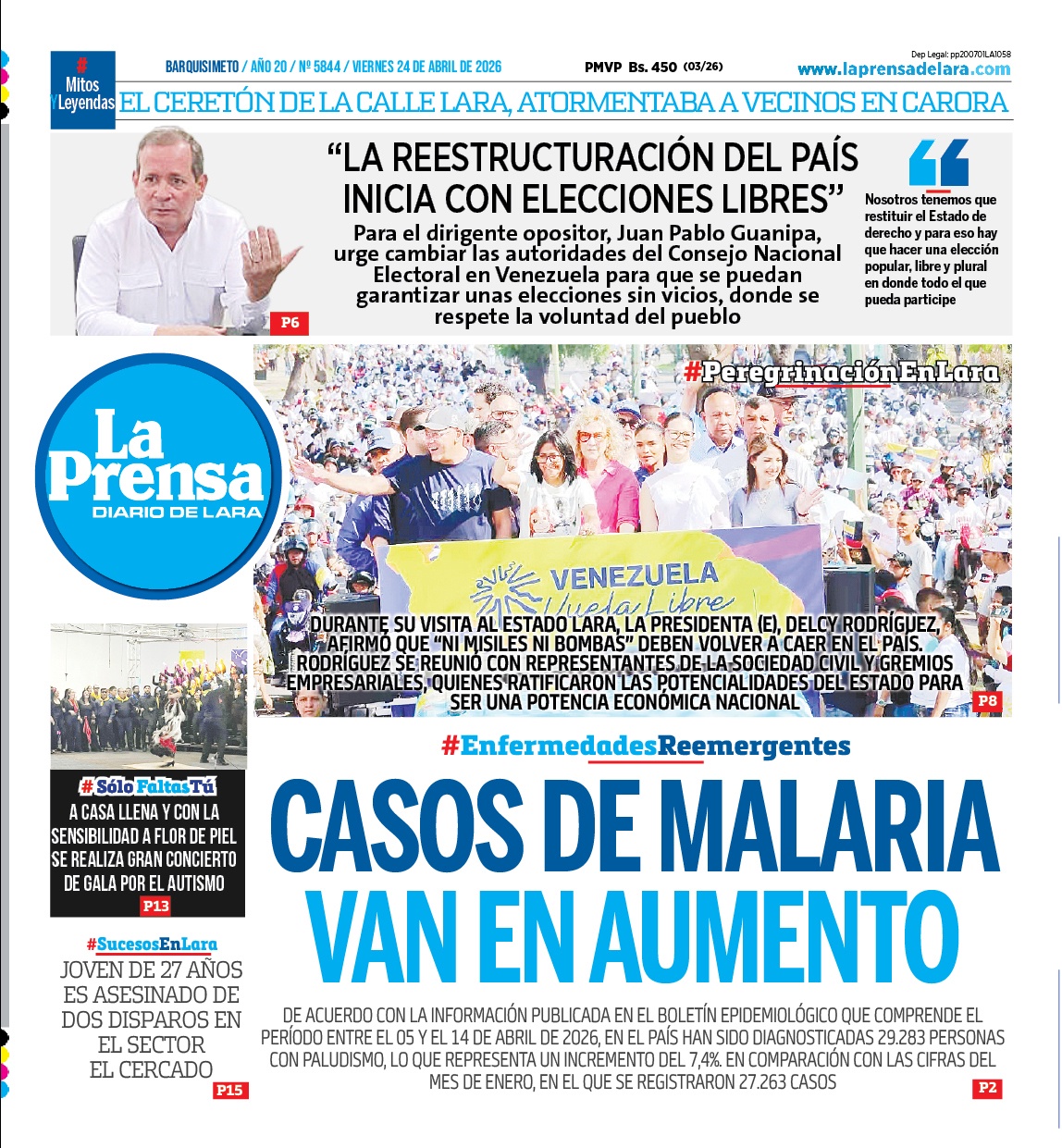 Prensa de Lara