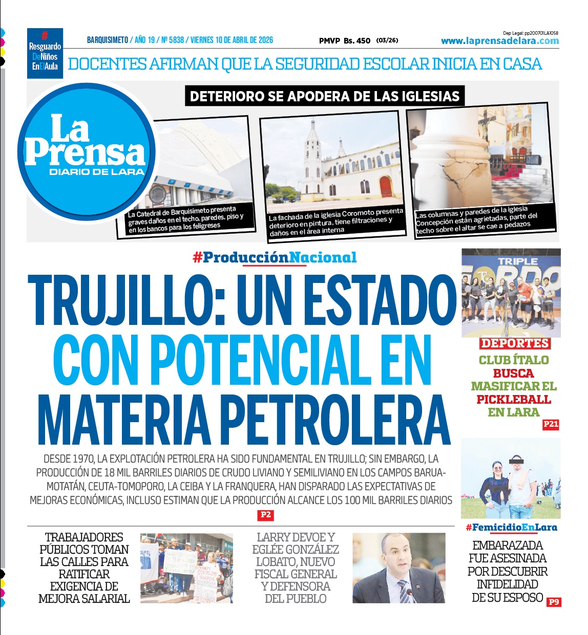 Prensa de Lara