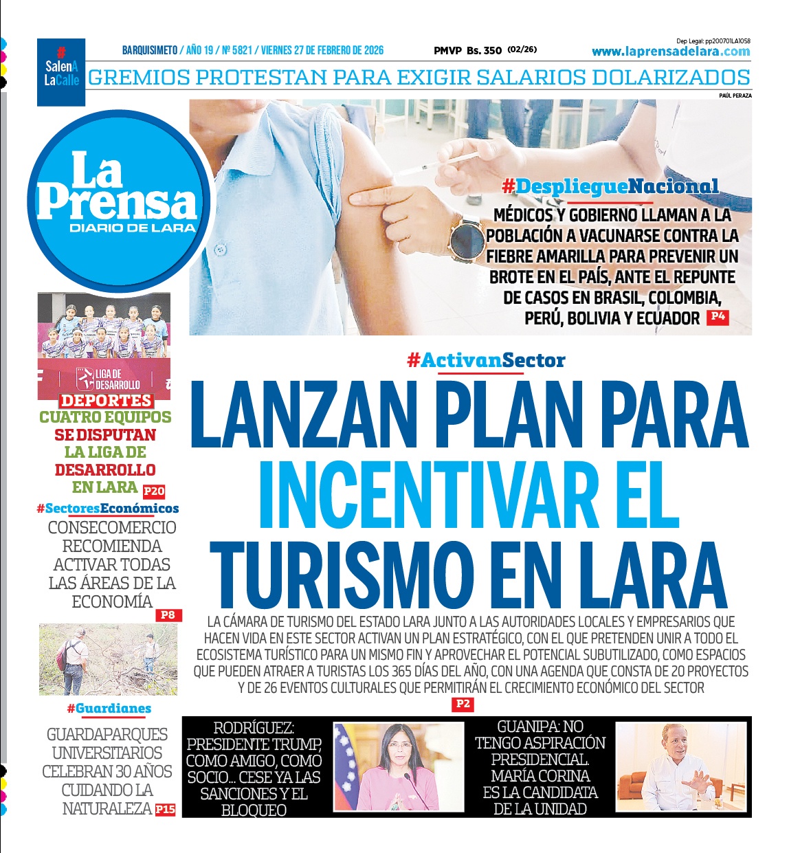 Prensa de Lara